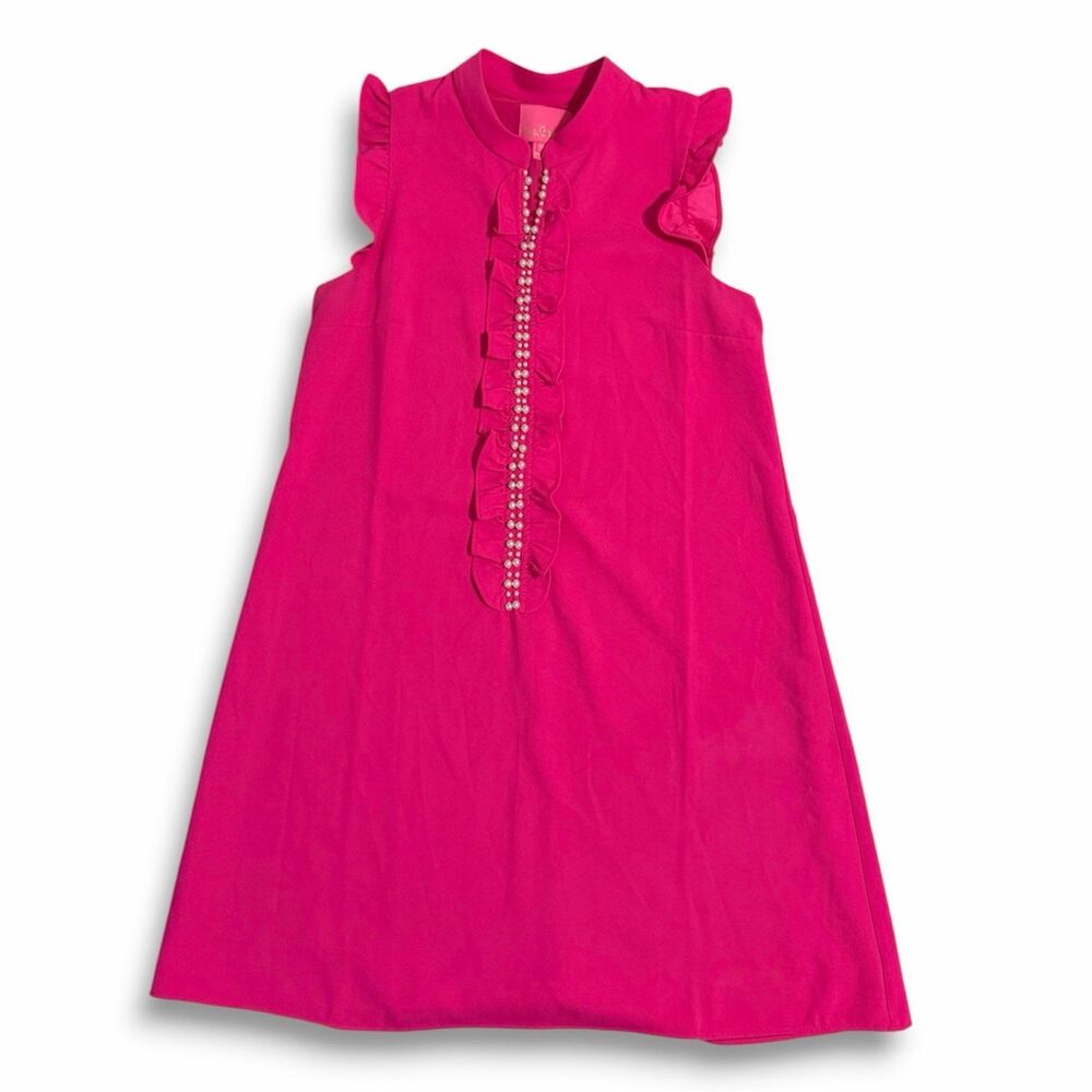 Lilly Pulitzer Adalee Shift Dress in Roxie Pink | Size 10 | EUC